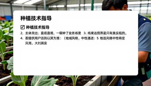 农业技术推广如何提升工作效率？
